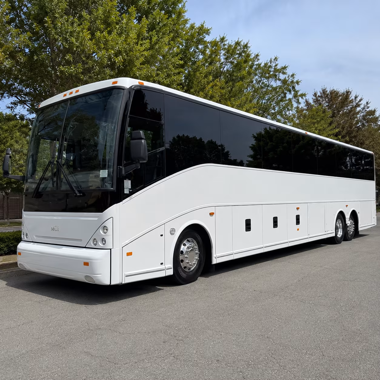 charter buses for coast guard operations at brookley field