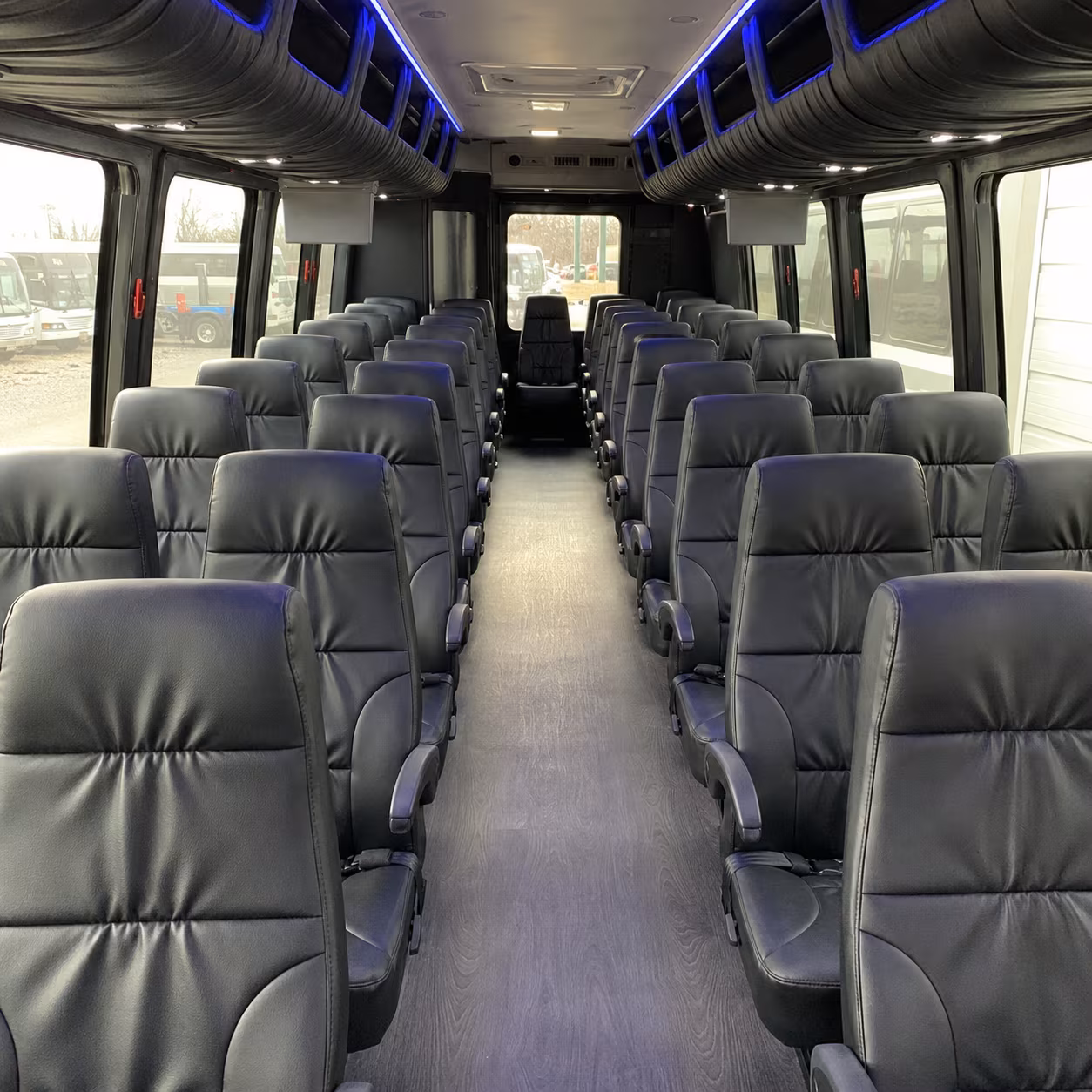 mobile school event transportation onboard seating